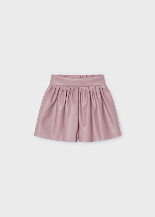 Girls' Leatherette Shorts (Mayoral)