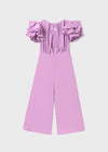 Girls Lilac Purple Jumpsuit (Abel & Lula)