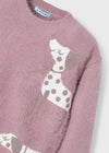 Girls' Long Sleeve Sweater with Dalmatian Print (Mayoral)