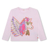 Girls Long Sleeve Unicorn T - Shirt (Billieblush)