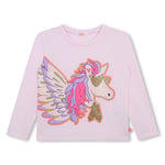 Girls Long Sleeve Unicorn T - Shirt (Billieblush)