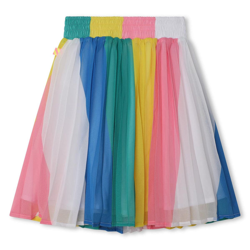 Girls Multicoloured Stripe Crêpe Skirt (Billieblush) - CottonKids.ie - 11-12 year - 2 year - 3 year