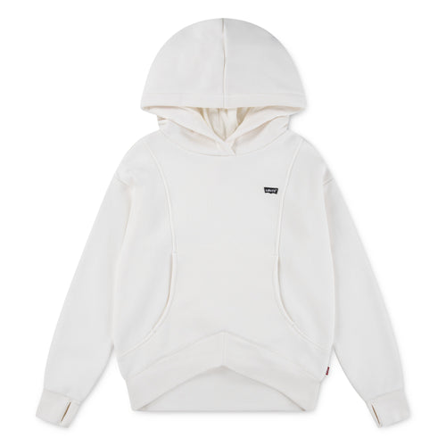 Girls Off - White Batwing Patch Hoodie