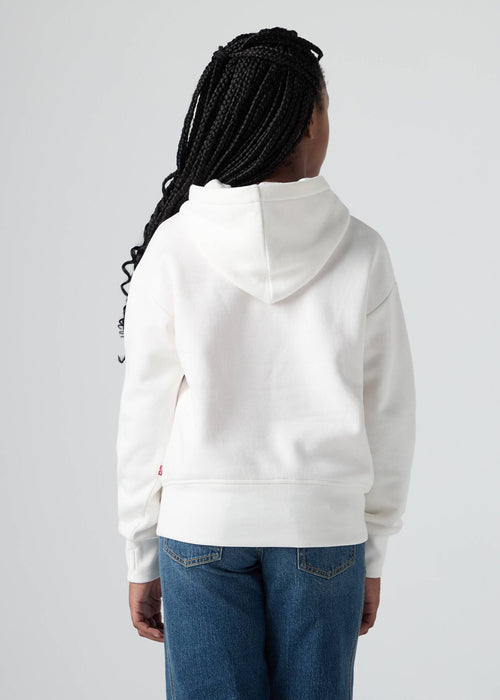 Girls Off - White Batwing Patch Hoodie