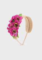 Girls Orchid Flower Headband