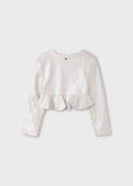 Girls' Pearly Ruffle Jacket (Abel & Lula)