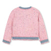 Girls Pink Bouclé Tweed Jacket (Billieblush)