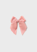 Girls Pink Bow Hair Clip (12cm) (Abel & Lula)