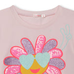 Girls Pink Cotton Flower T-Shirt (Billieblush) - CottonKids.ie - 11-12 year - 2 year - 3 year