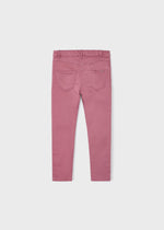 Girls Pink Cotton Rhinestone Trousers (mayoral)