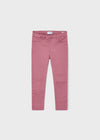 Girls Pink Cotton Rhinestone Trousers (mayoral)