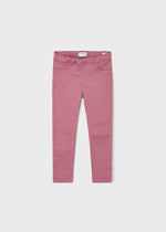 Girls Pink Cotton Rhinestone Trousers (mayoral)