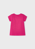 Girls Pink Cotton T-Shirt (mayoral) - CottonKids.ie - 2 year - 3 year - 4 year