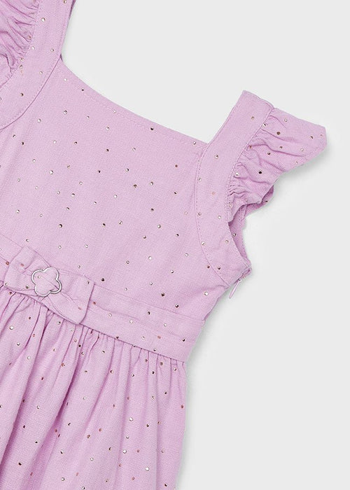 Girls Pink Cotton V-Back Dress (mayoral) - CottonKids.ie - 2 year - 3 year - 4 year