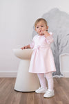 Girls' Pink Dress and Tights Set (Tutto Piccolo)