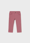 Girls' Pink Fleece Basic Trousers (Mayoral)