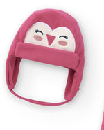 Girls' Pink Fleece Hat & Scarf Set (Tuc Tuc)