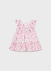 Girls Pink Floral Cotton Shirred Dress (mayoral) - CottonKids.ie - 12 month - 18 month - 2 year