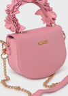 Girls' Pink Floral Handle Bag (Abel & Lula)