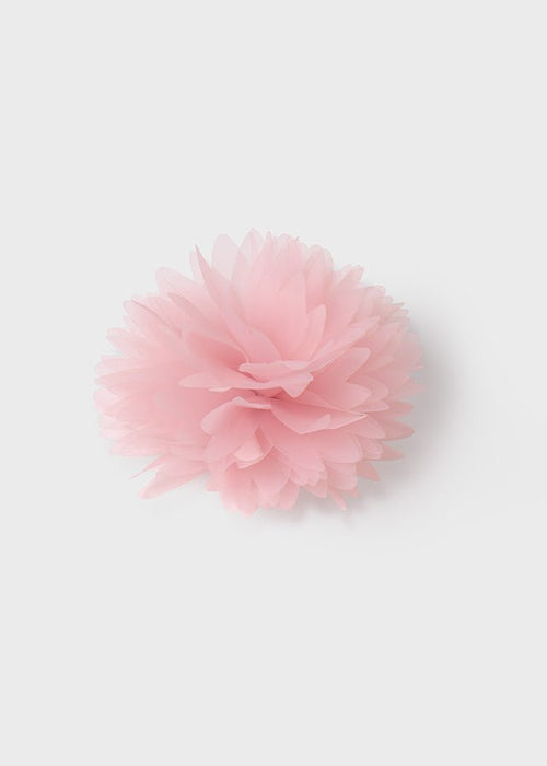 Girls Pink Flower Hair Clip (12cm) (Abel & Lula)