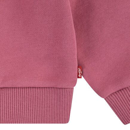 Girls' Pink Frilly Collar Sweatshirt (Levis)