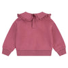 Girls' Pink Frilly Collar Sweatshirt (Levis)