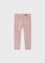 Girls Pink Glitter Corduroy Trousers (mayoral)