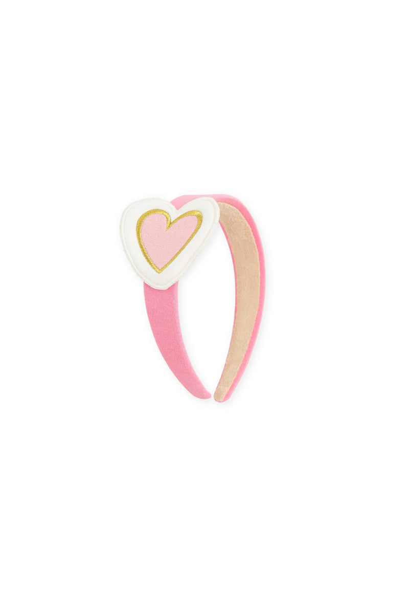 Girls Pink Heart Hairband (Agatha Ruiz de la Prada)