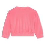 Girls Pink Heart Sweatshirt (Billieblush)