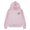 Girls Pink Hoodie with Ruffle Detail