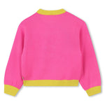 Girls Pink ‘Pretty Troublemaker’ Knit Jumper