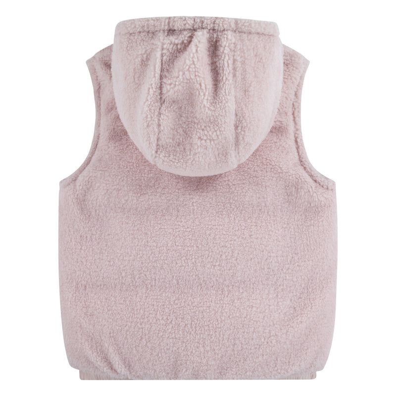 Girls' Pink Reversible Vest (Levis)