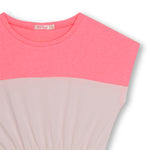 Girls Pink Striped Cotton Dress (Billieblush) - CottonKids.ie - 2 year - 3 year - 4 year