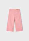 Girls Pink Twill Trousers