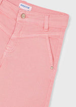 Girls Pink Twill Trousers