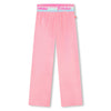 Girls Pink Velour Trousers (Billieblush)