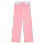 Girls Pink Velour Trousers (Billieblush)