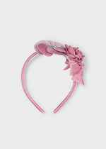 Girls Pink Velvet Hairband (mayoral)