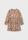 Girls' Pleated Floral Dress (Mayoral)