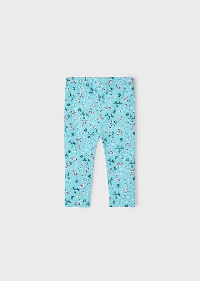 Girls Printed Cotton Leggings