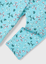 Girls Printed Cotton Leggings