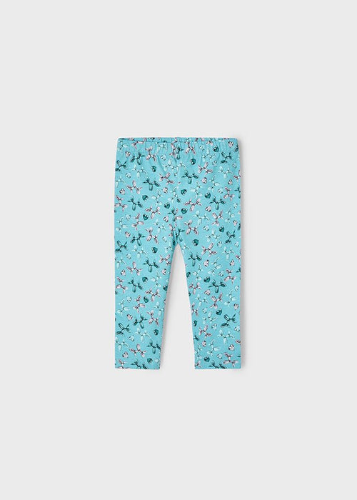 Girls Printed Cotton Leggings