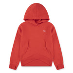 Girls Red Batwing Logo Hoodie
