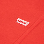 Girls Red Batwing Logo Hoodie