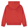 Girls Red Batwing Logo Hoodie