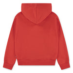 Girls Red Batwing Logo Hoodie