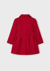 Girls Red Felted Coat (Mayoral)