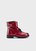 Girls Red Patent Ankle Boots (Mayoral)