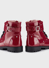 Girls Red Patent Ankle Boots (Mayoral)