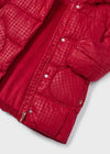 Girls Red Puffer Coat (mayoral)